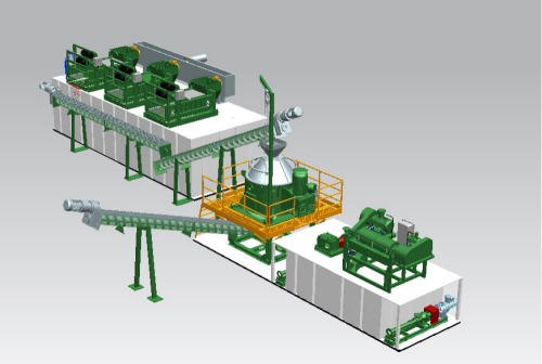 油基泥浆不落地处理